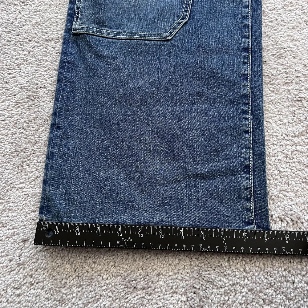 True Religion Vinny Ultra Baggy Carpenter Jeans Mens 36x33‎ Blue Drawstring